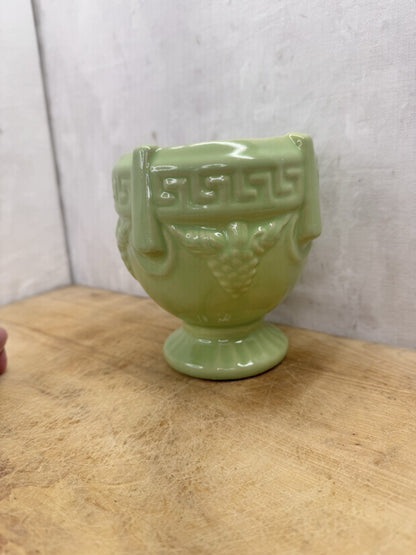 McCoy Green Planter Vtg #S-1539