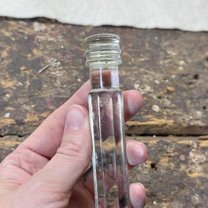 Glass CJ Medical Pharmecutical Pestle Vintage 