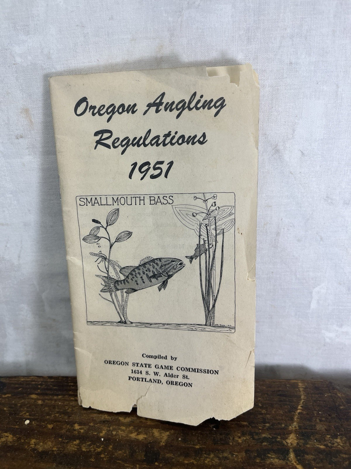 Oregon Anglers 1951 Pamphlet 