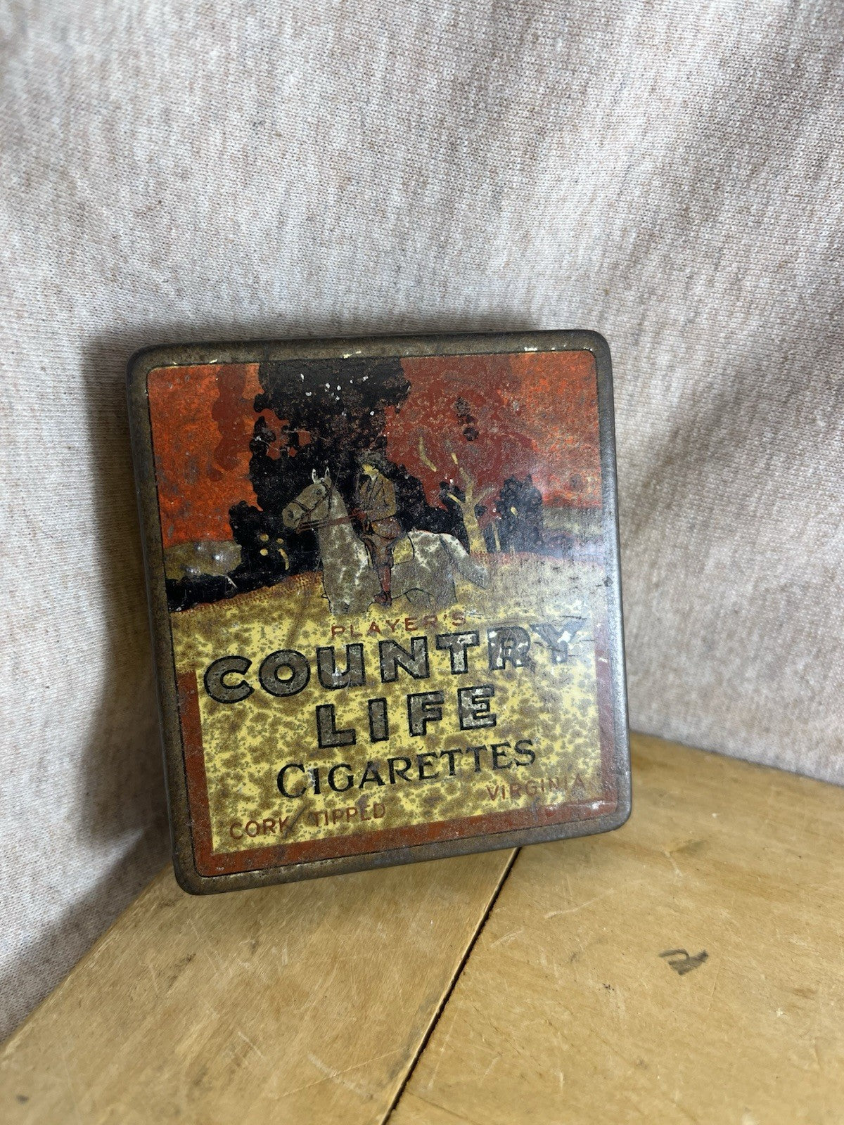 Country Life Empty Cigarette Tin