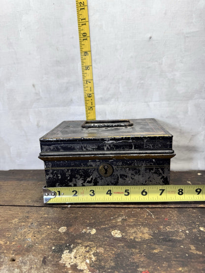 Metal Vintage Money Box Rustic #S-2015