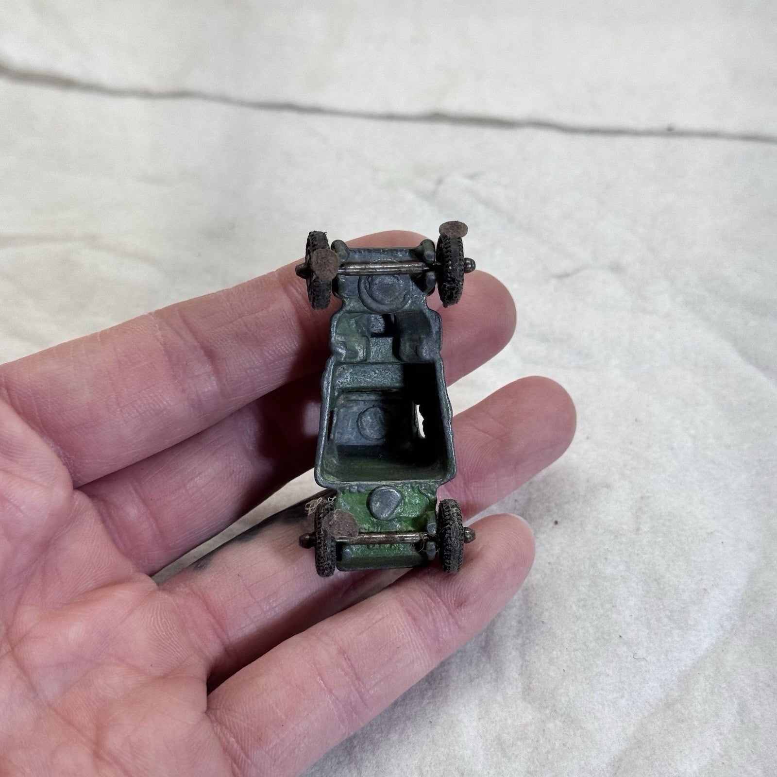 Vintage Tootsie Toy Green Truck 