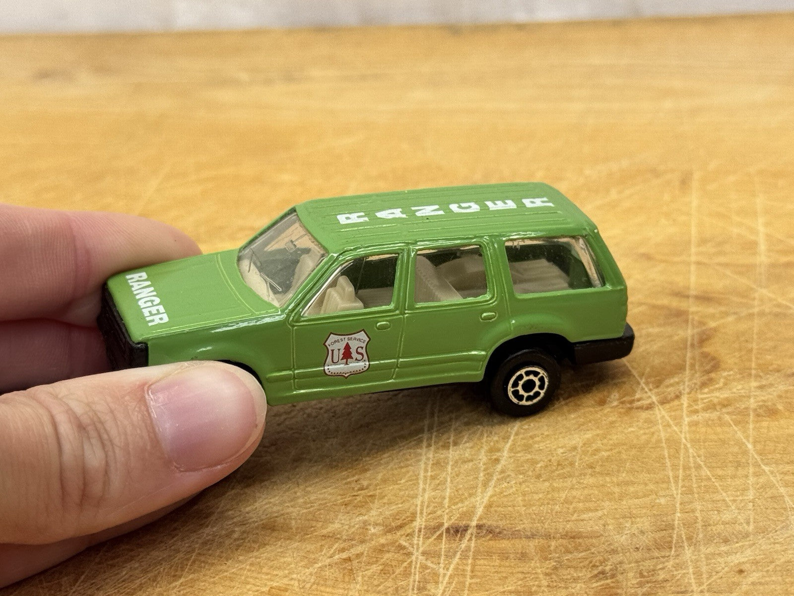 US Forest Service Ranger Ford Explorer Maisto 1/64 Scale Die-Cast Mint Loose C87