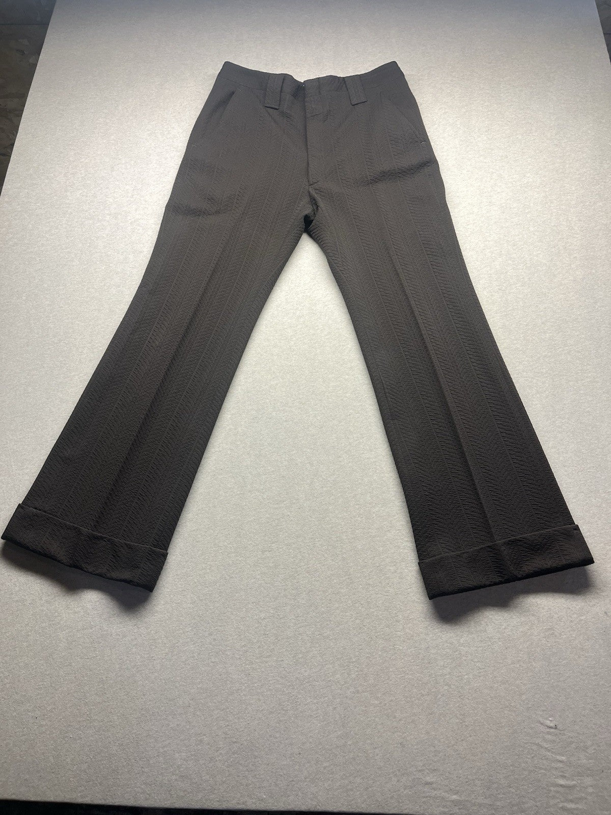 1970s Men’s Haager Mustang Brown Knit Pants