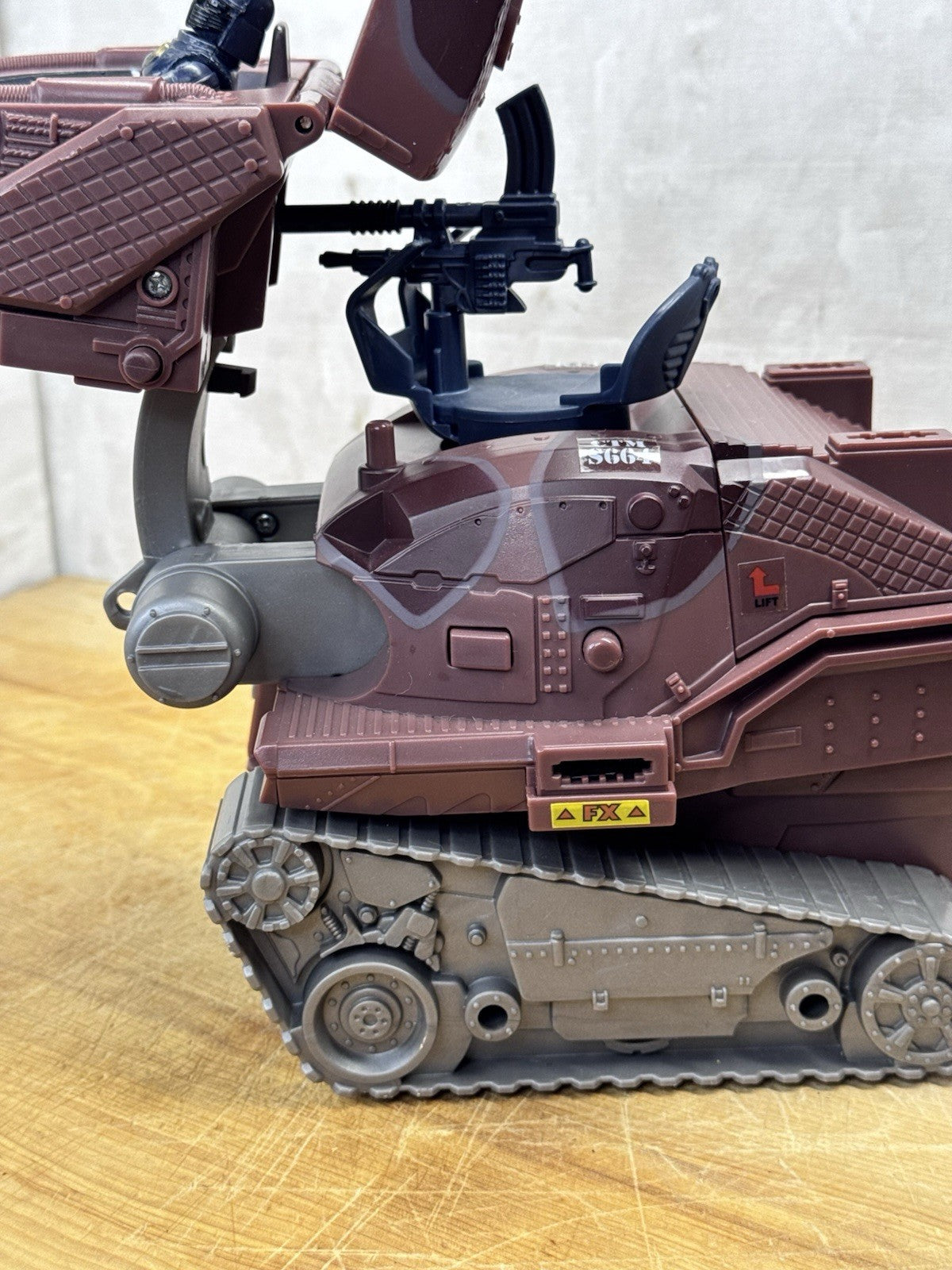 GI Joe Cobra Hiss IV Tank Vehicle Hasbro 2002 #1156