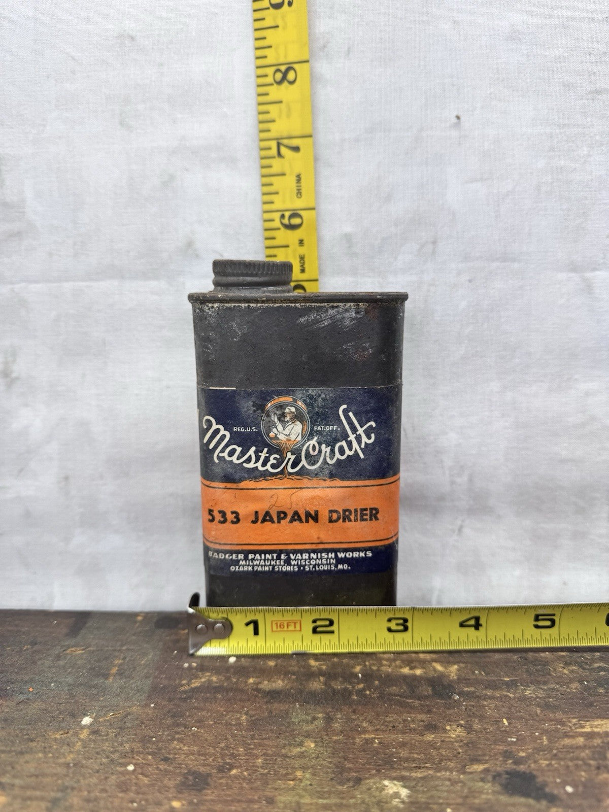 Mastercraft 533 Japan Drier Milwaukee Wisconsin Can Empty #1284