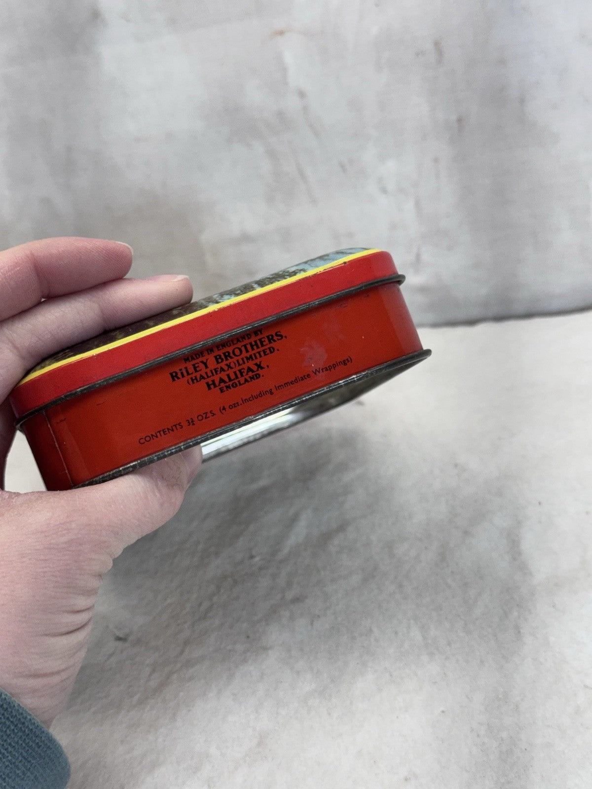 Riley’s England Toffee Tin Empty Vintage