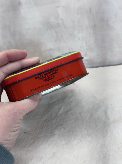 Riley’s England Toffee Tin Empty Vintage