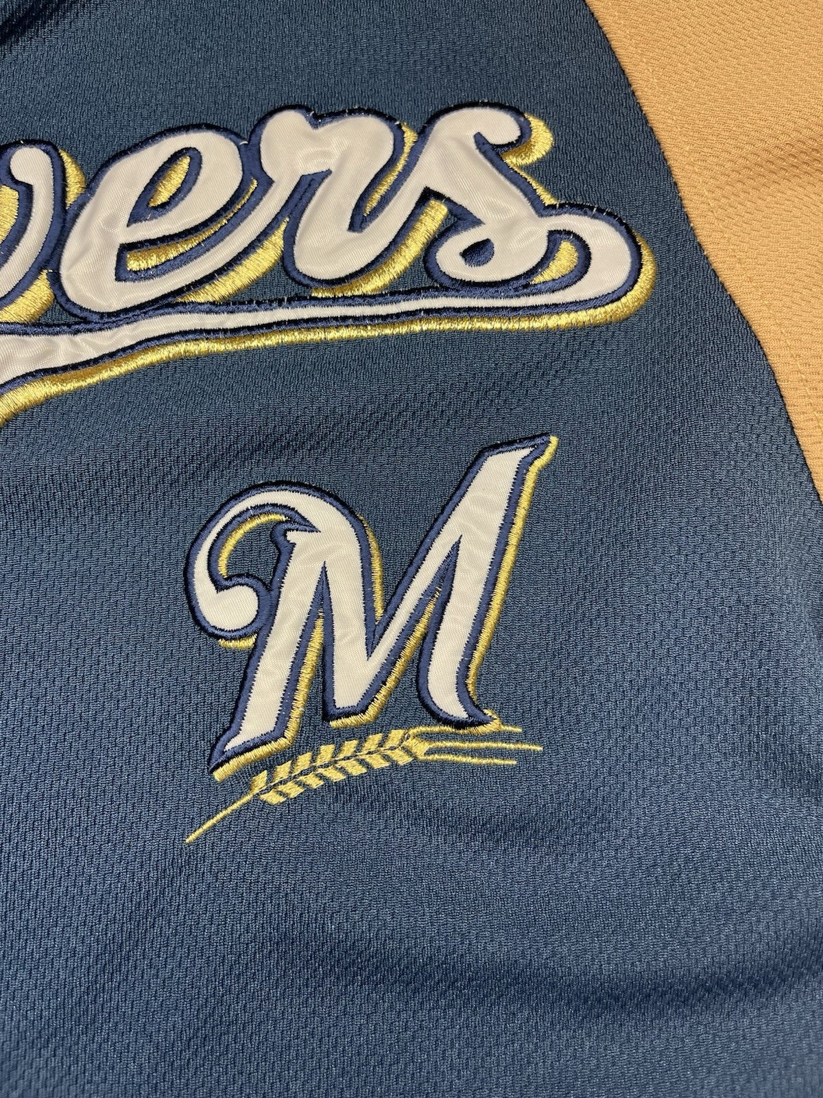 Men’s Brewers Stitches Jersey