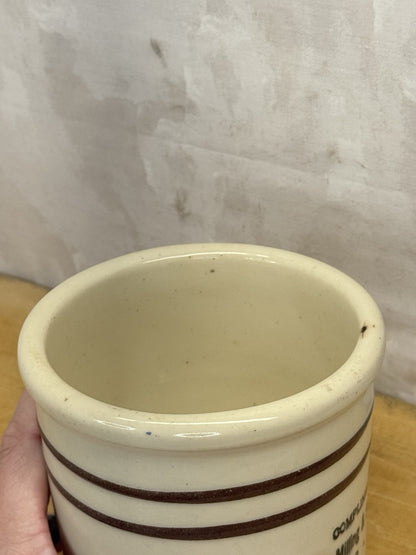 Laper Milling & Supply Co. Beater Jar Antique Fairwater Wisconsin #1126
