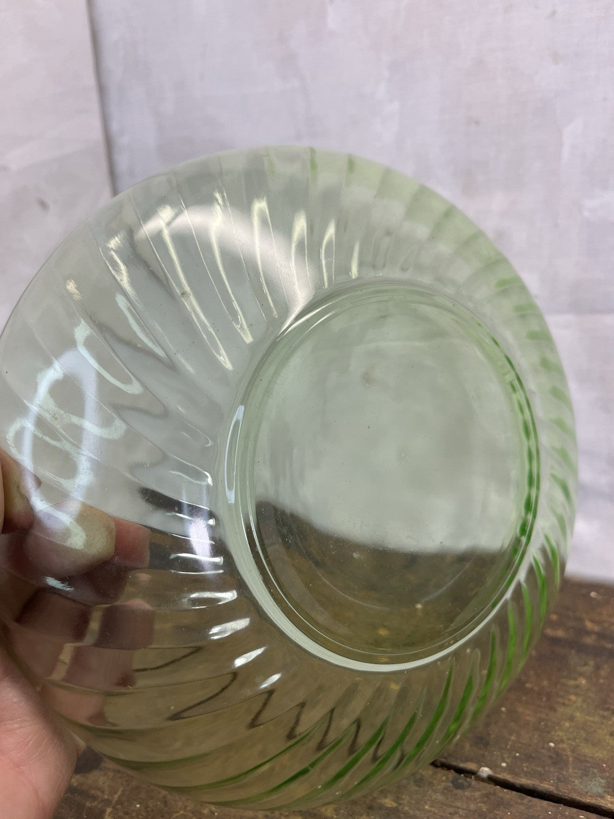 Vintage Uranium Bowl No Chips Or Cracks # 125
