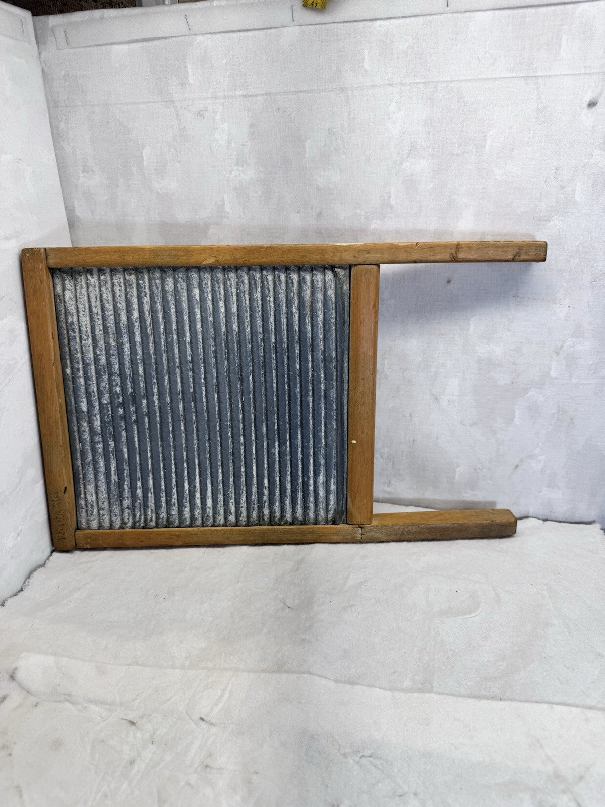 Goulds Kitchenette Wooden Washboard Vintage REPAIRED