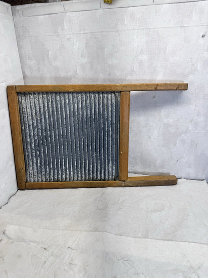 Goulds Kitchenette Wooden Washboard Vintage REPAIRED