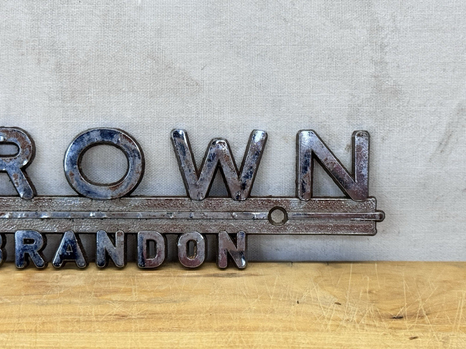 Brandon Wi Car Emblem #1075