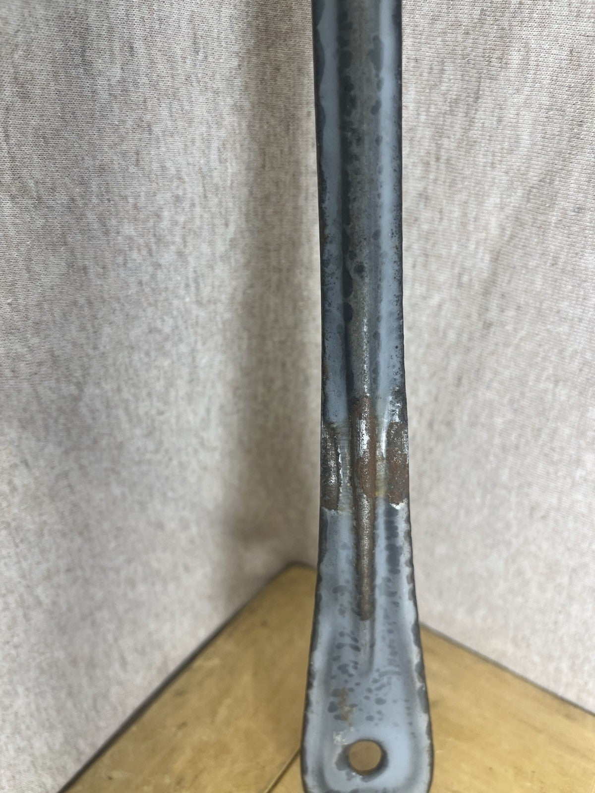 Grey Enamel 15 1/4” Spoon