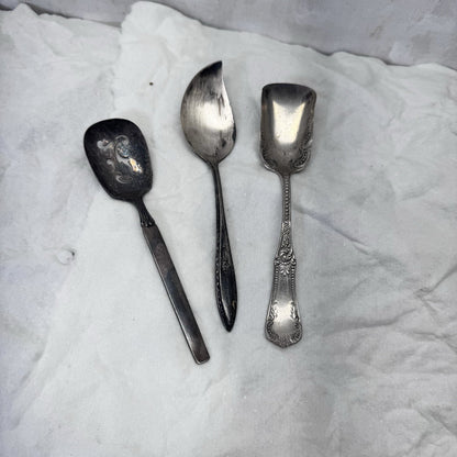 Three Vintage Spoons