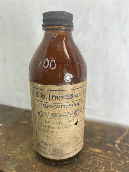Picard Shoe Oil Bottle Vintage EMPTY