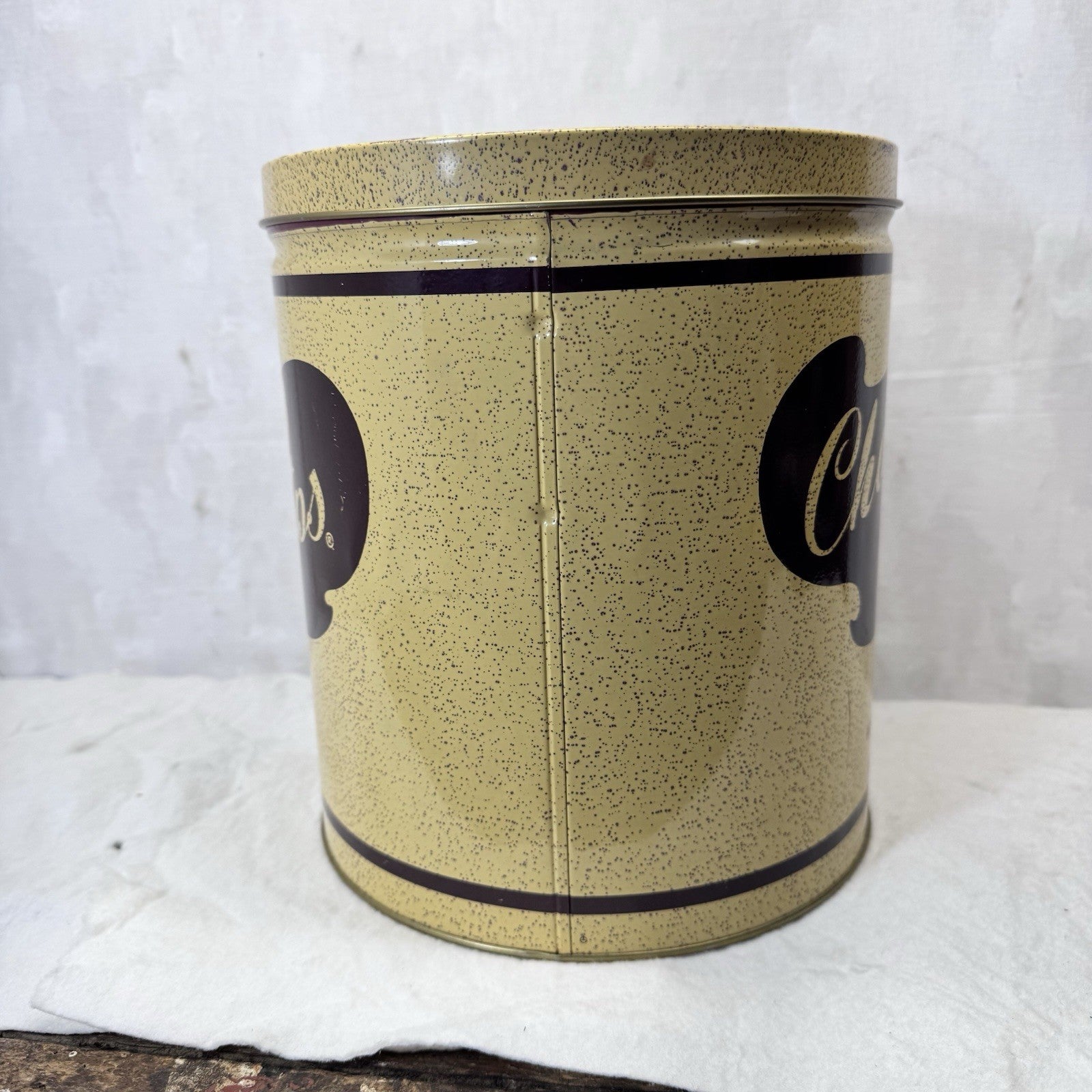 Charles Chips Vintage 1lb Empty Tin