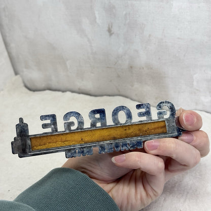 George Vehicle Emblem Beaver Dam Wisconsin Vintage 