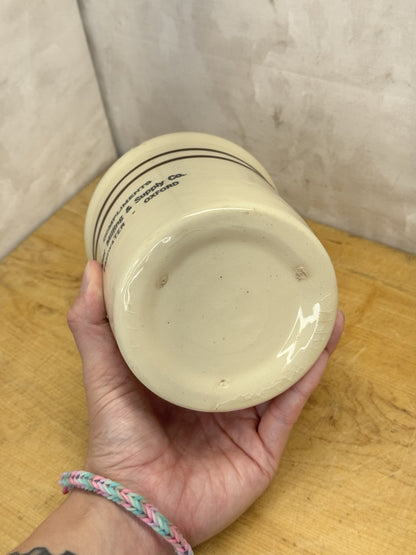 Laper Milling & Supply Co. Beater Jar Antique Fairwater Wisconsin #1126
