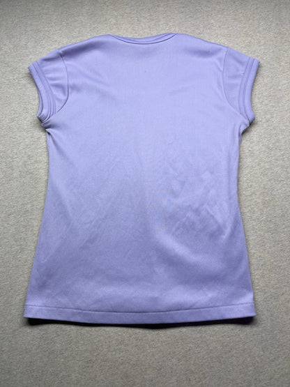 1970s Women’s Purple Knit S Sleeve Top