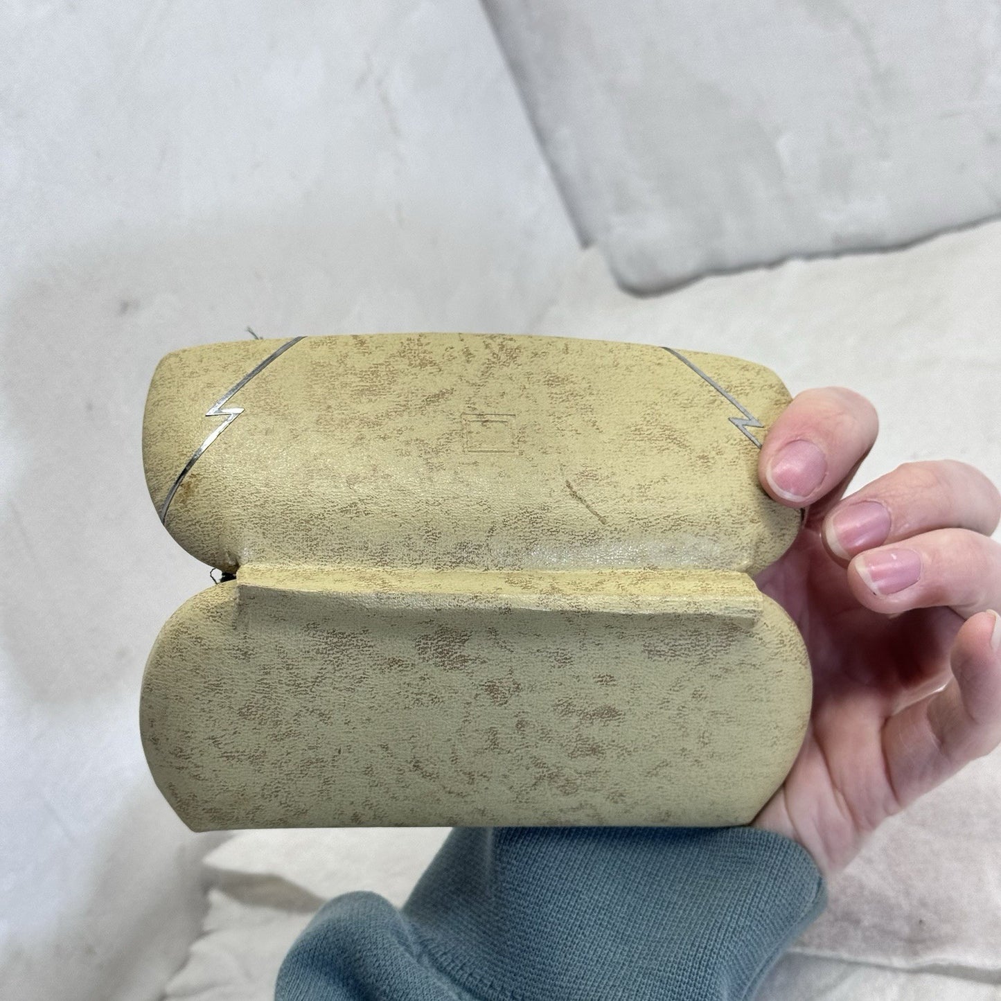 N.E.W Lenz Optometrist Glasses And Case Waupun Wisconsin Vintage 