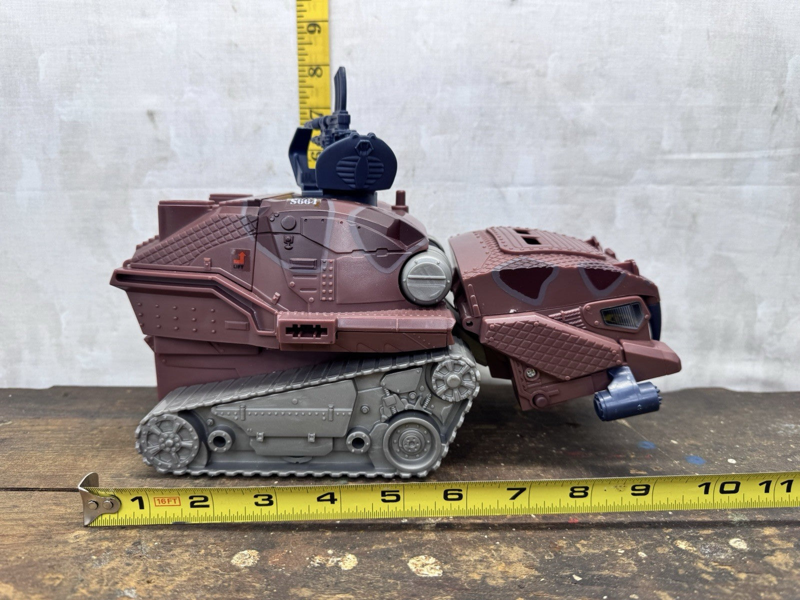 GI Joe Cobra Hiss IV Tank Vehicle Hasbro 2002 #1156
