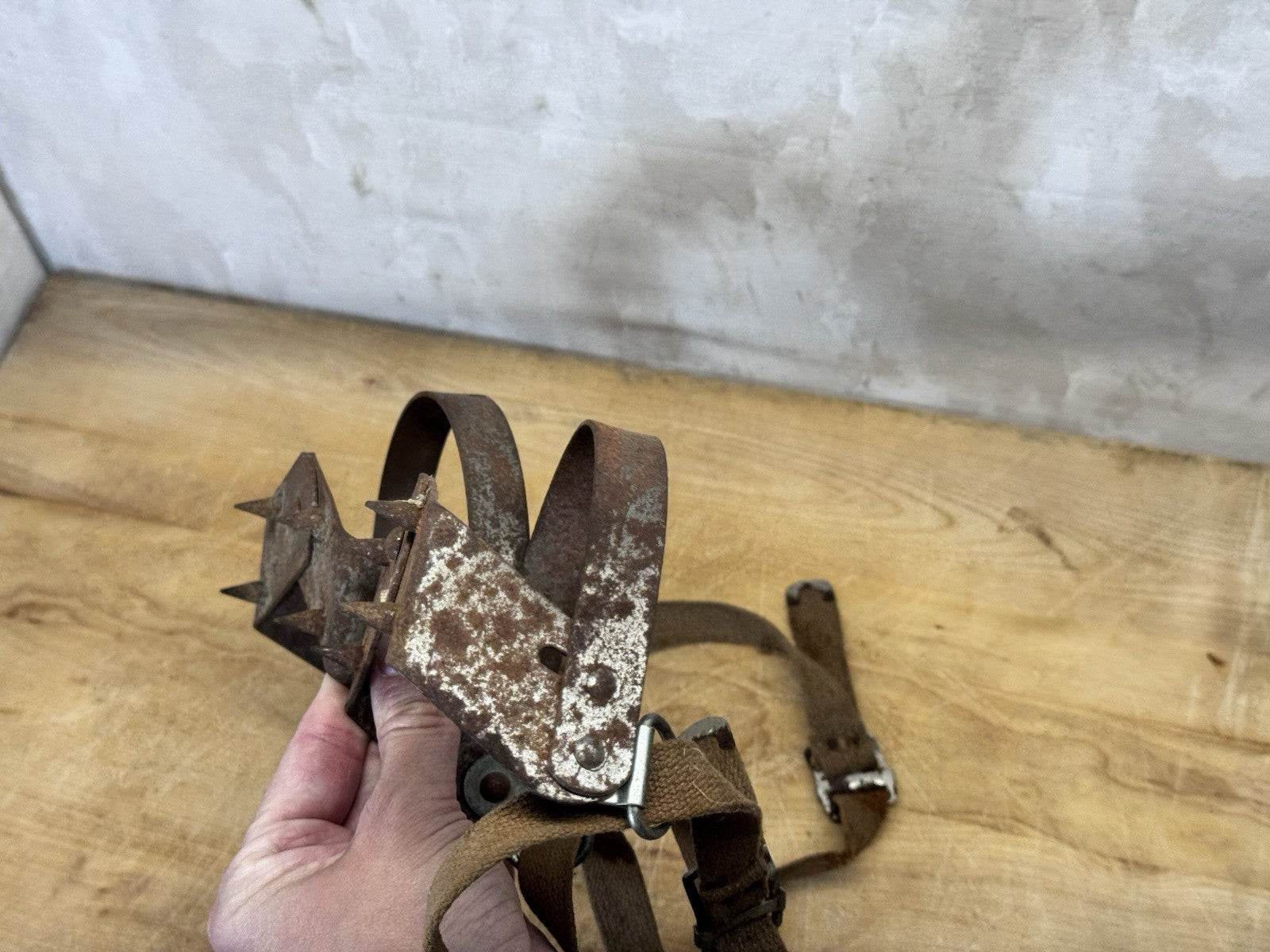 Ice Shoe Cleats Vintage Metal #S-1816