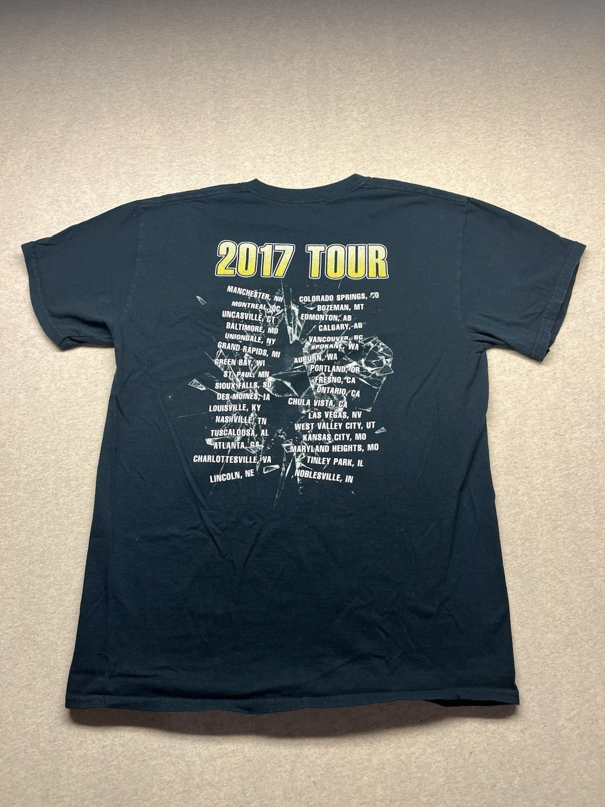 def leppard Poison Medium Shirt 