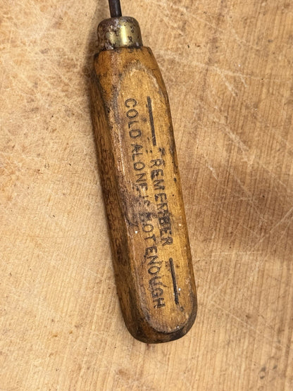 Appleton Wi. Lutz Ice Co. Ice Pick Antique Advertising #S-1617