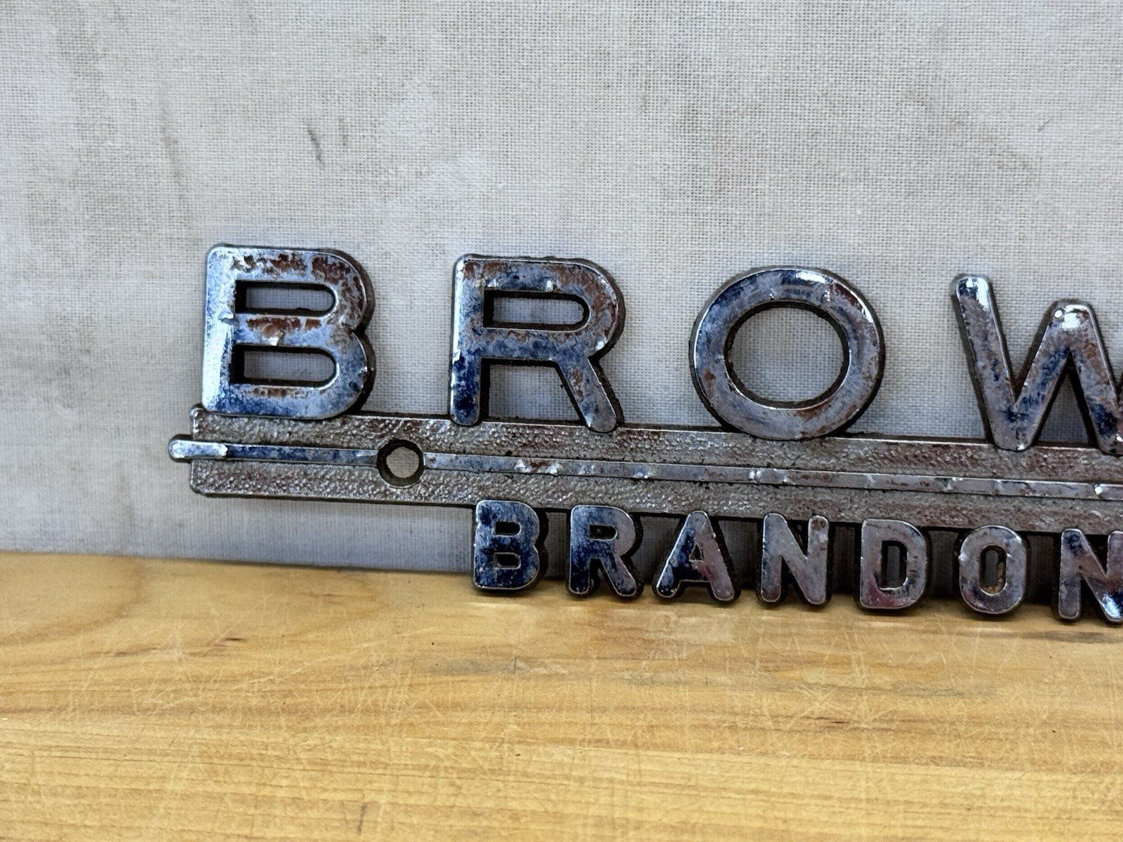 Brandon Wi Car Emblem #1075