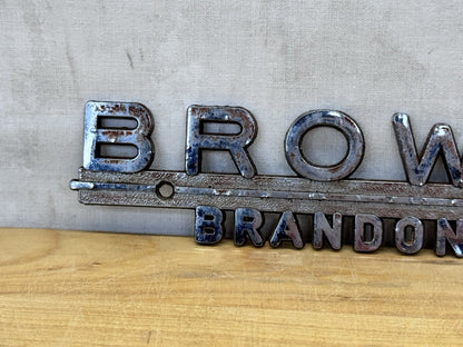 Brandon Wi Car Emblem #1075