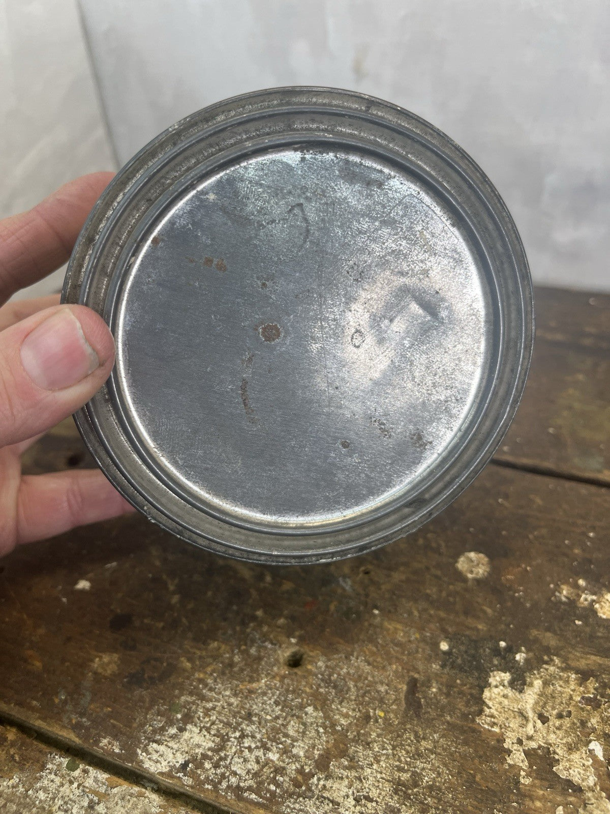 Vintage Trewax Tin Mancave