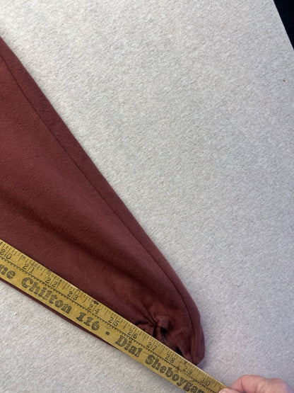 1980s Women’s Brown Knit Stirrup Pants