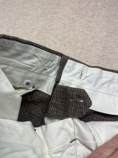 1960s, 70s Men’s wool Haager Brown Pants