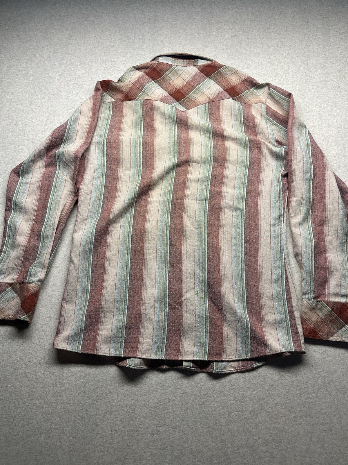 Vtg Pennington Men’s Medium Lsleeve Western Shirt