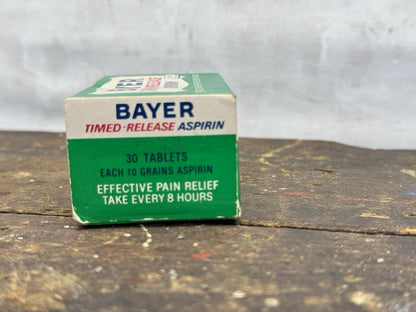 vintage Nos Bayer  Medical Full Box #1005