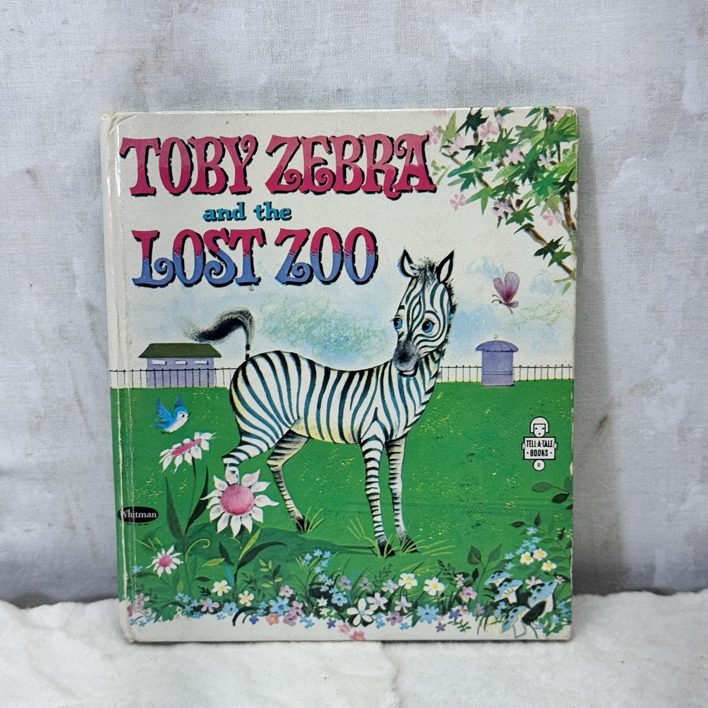 Toby Zebra And The Lost Zoo Children’s Vintage Book