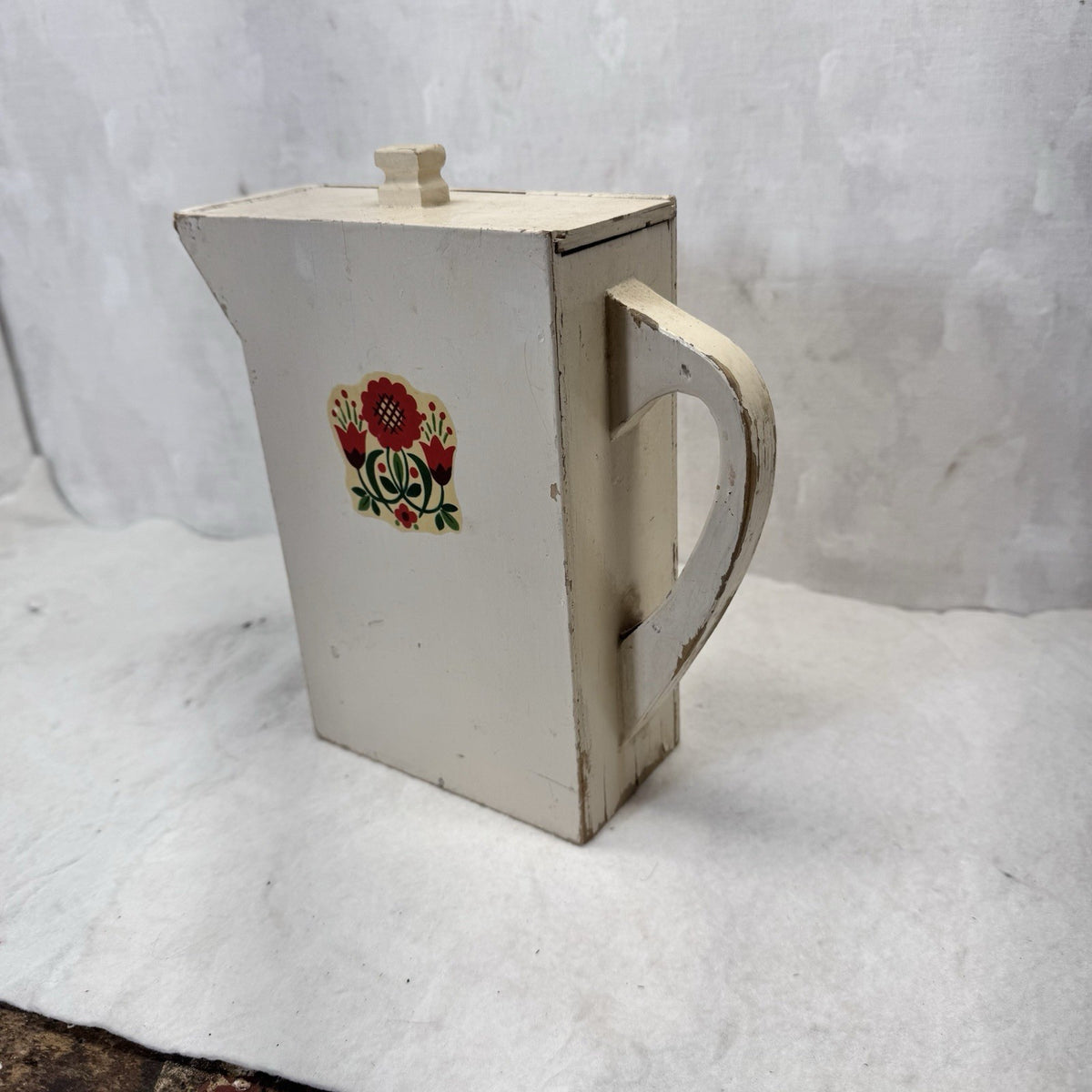Wooden Laundry Soap Chip Dispenser Vintage 