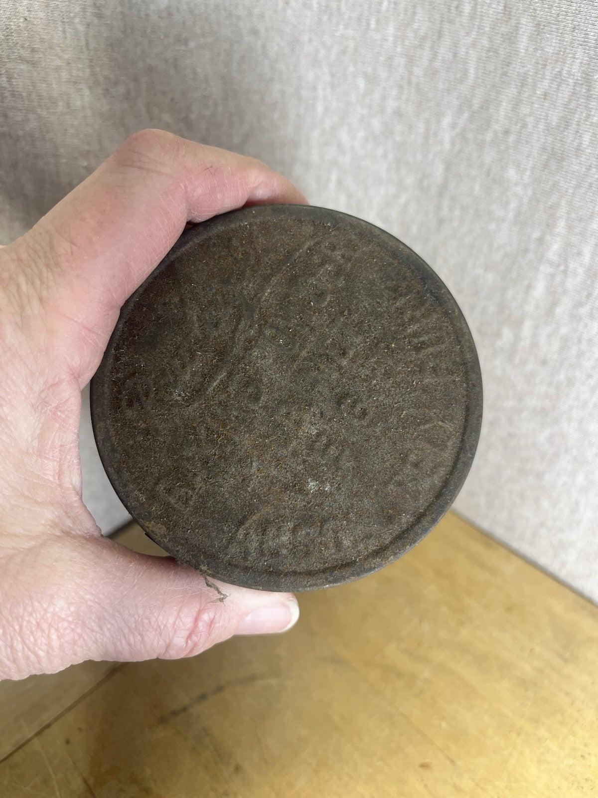 Raleigh’s Vintage Baking Tin Empty