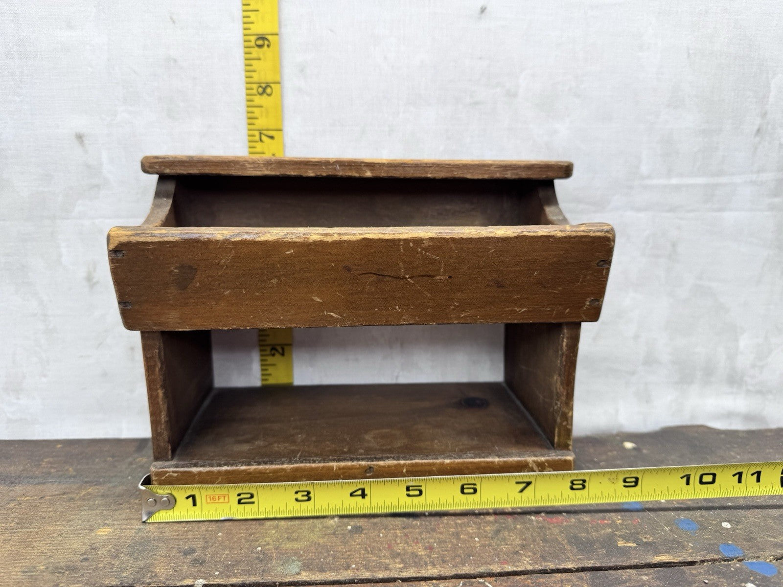 Mini Toy Dry Sink Primitive 1850s Doll #1157