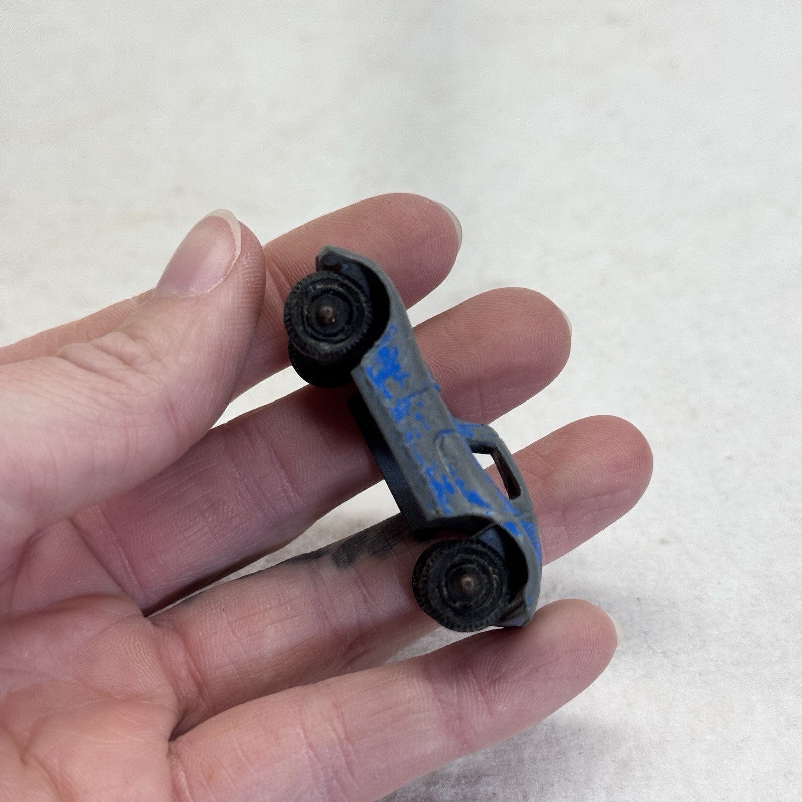 Vintage Tootsie Toy Chevrolet Blue Car