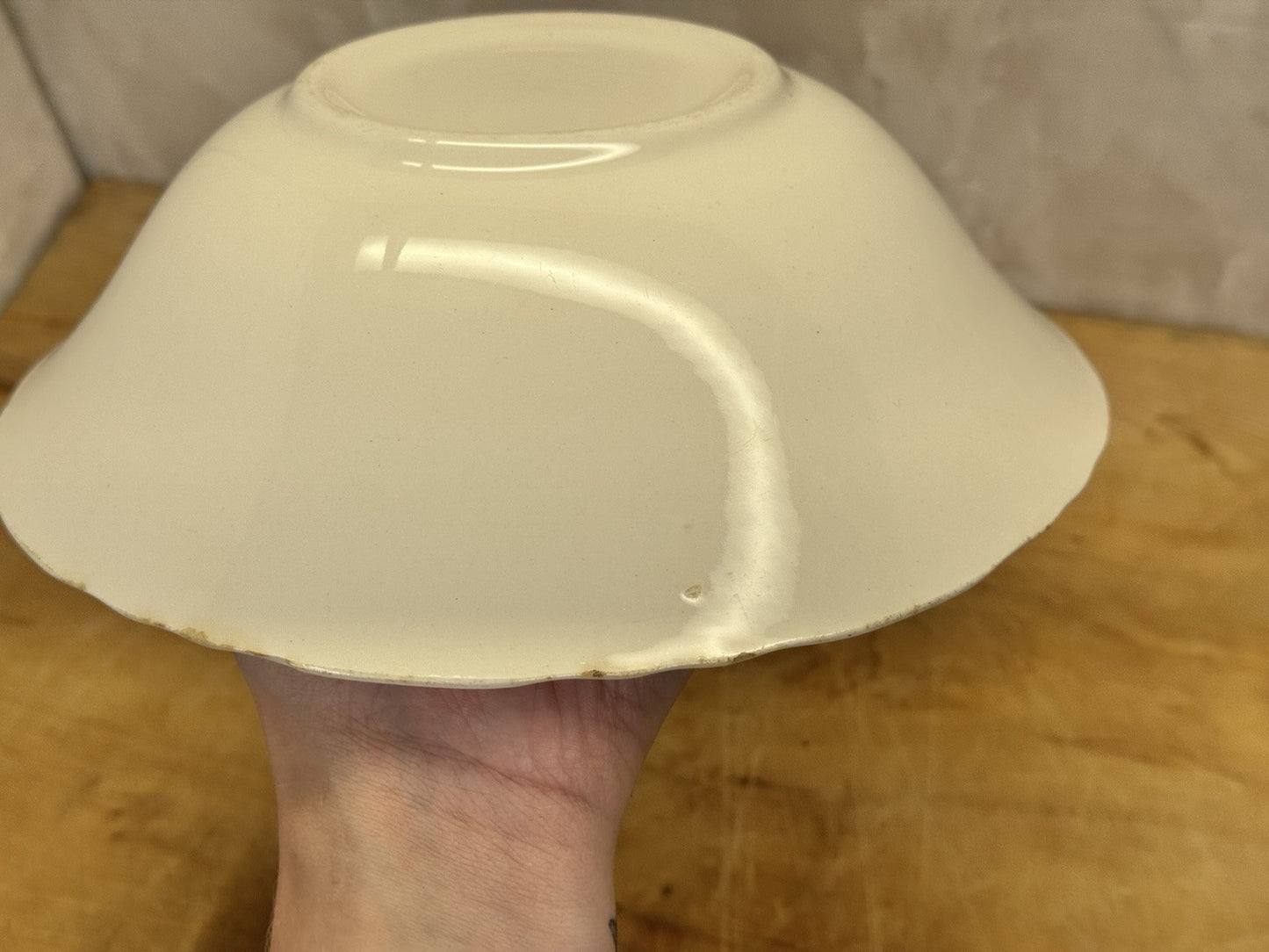 Vintage Ironstone Bowl  #1161