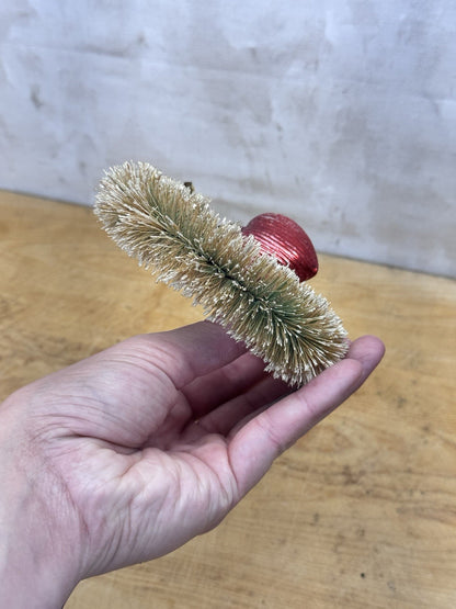 Victorian Primitive Bottle Brush Ornament #1321