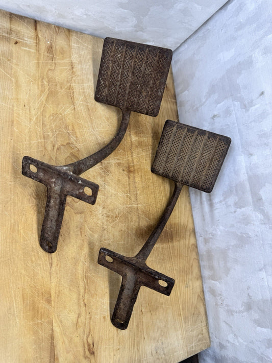 Antique Horse Buggy Carriage Steps #1259