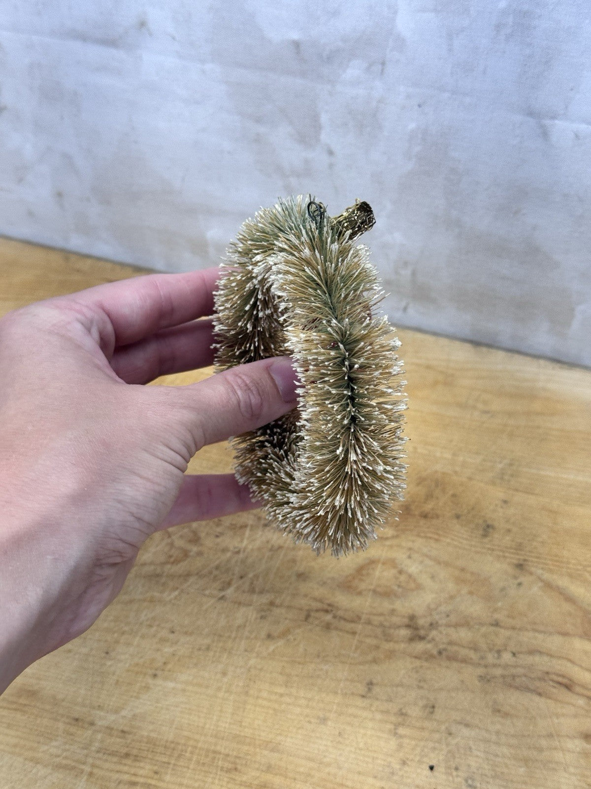 Victorian Primitive Bottle Brush Ornament #1321