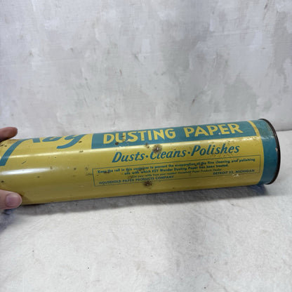 Key Wonder Dusting Paper Tin NOS Vintage