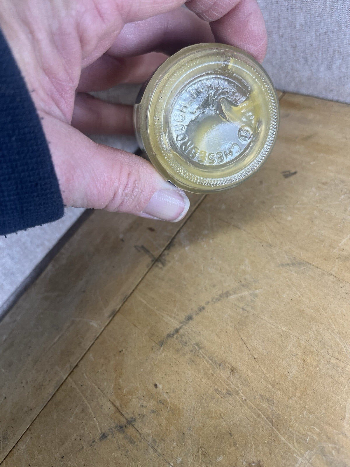 Vintage Vaseline 1 3/4oz Empty Jar