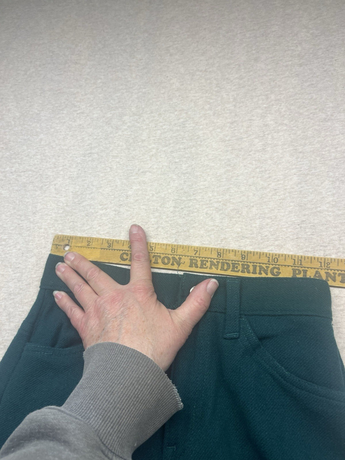 1960-70s Green Wool Levi’s Pants 