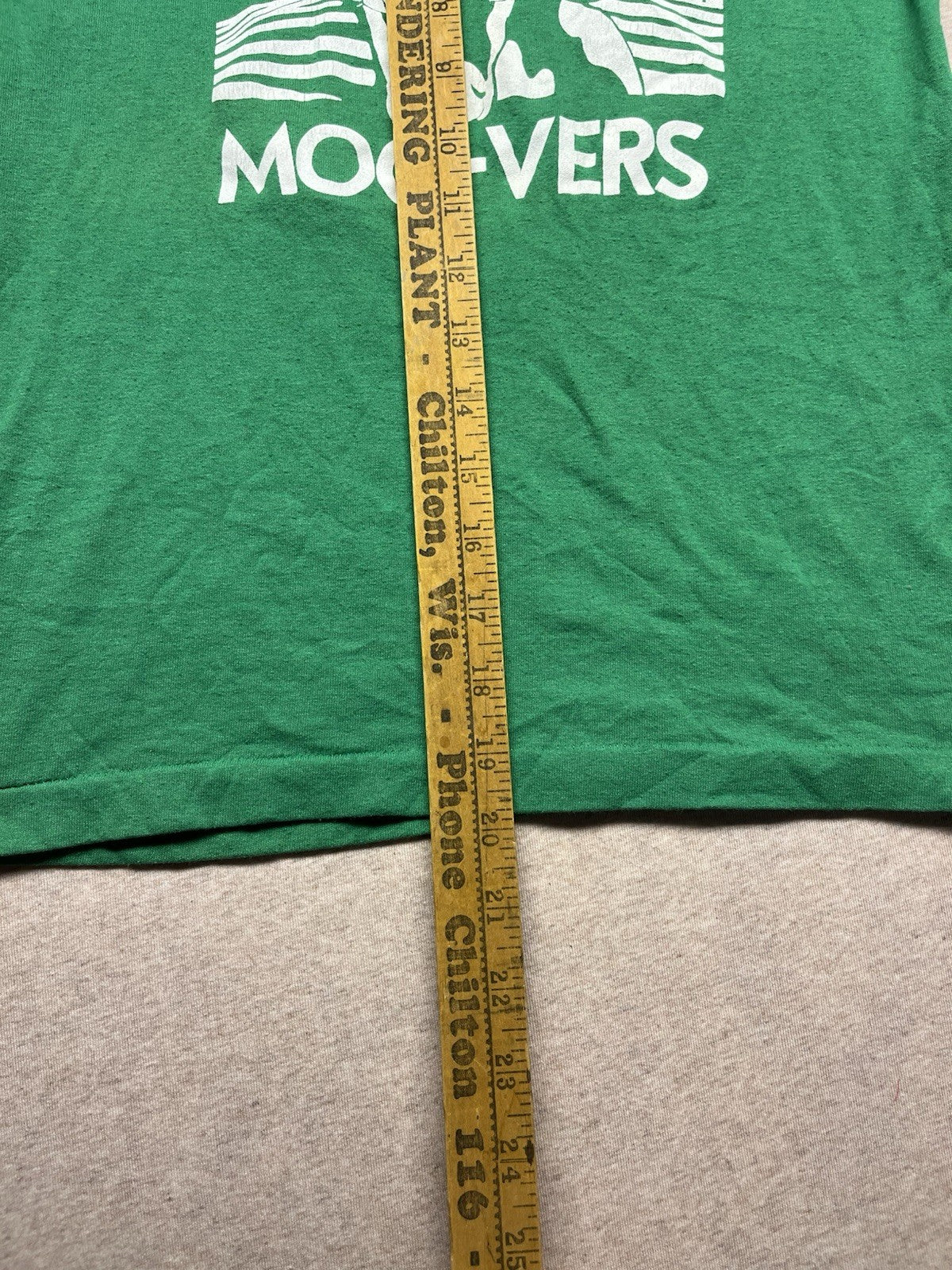 1980s Youth Green Flyway Movers Tshirt
